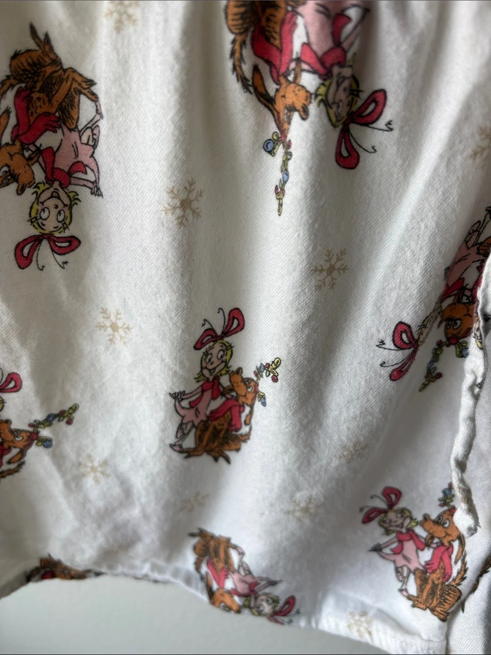 Aerie Cindy Lou Off-Duty Flannel Boxer Size Small